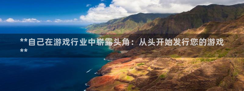 新航娱乐公司扣费流程详解：**自己在游戏行业中崭露头角：从头开始发行您的游戏
**